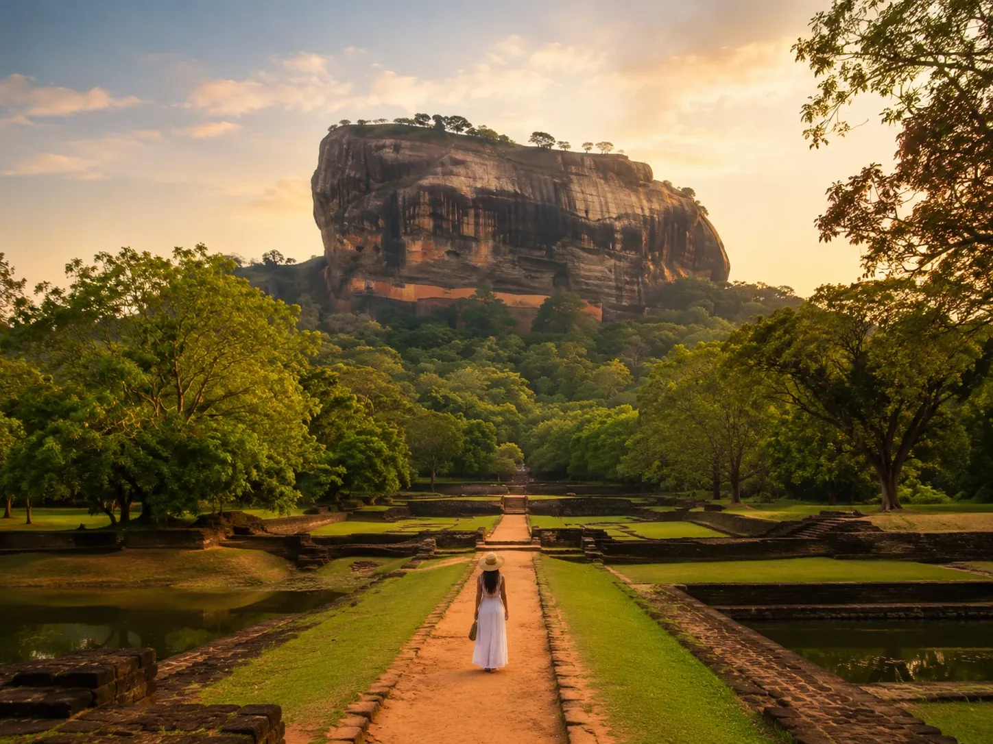 Sigiriya Rock and Sri Lankan cultural heritage landscape for a 7-day UNESCO tour